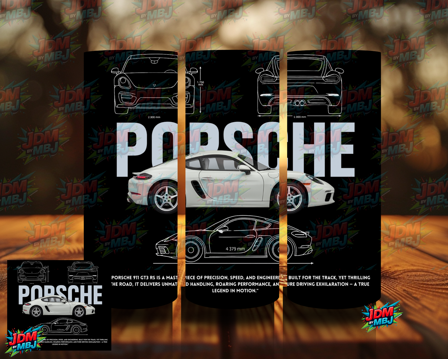 Inspired by Car Brands Sublimation Prints