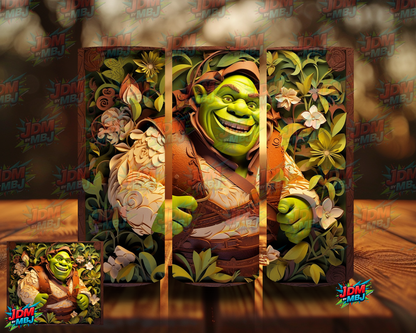 Inspired by Shrek Sublimation Prints