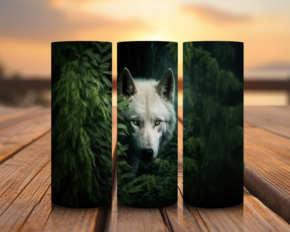 Inspirado en impresiones de sublimación de lobos