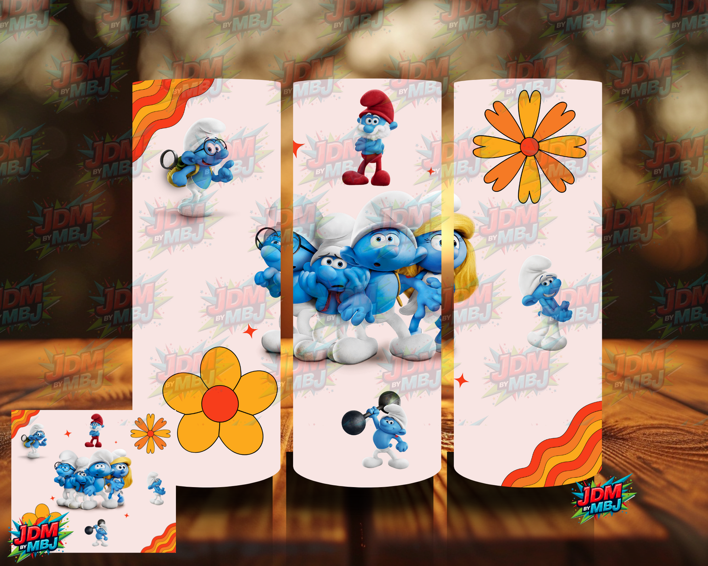 Inspired by Smurf's Sublimation Prints