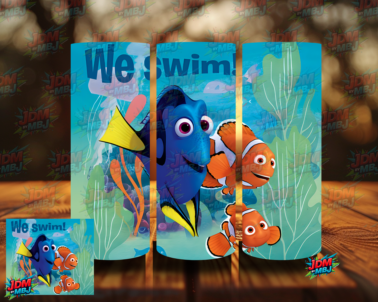 Inspired by Finding Nemo Sublimation Prints