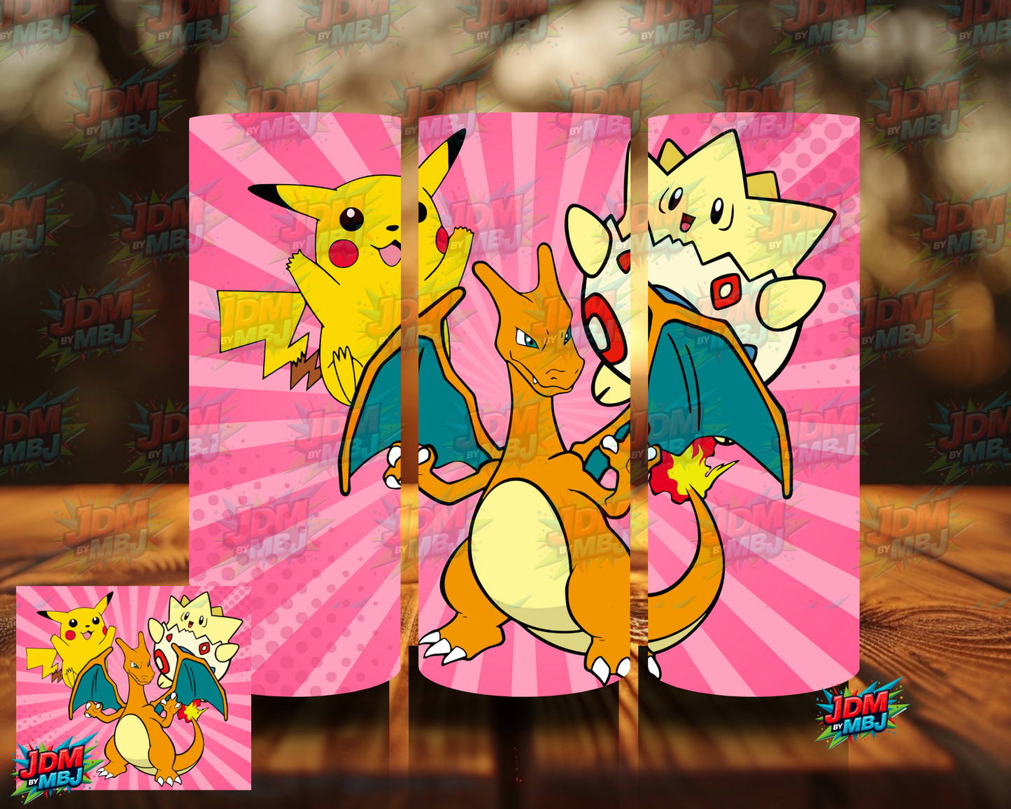 Inspired by Pokémon Sublimation Prints