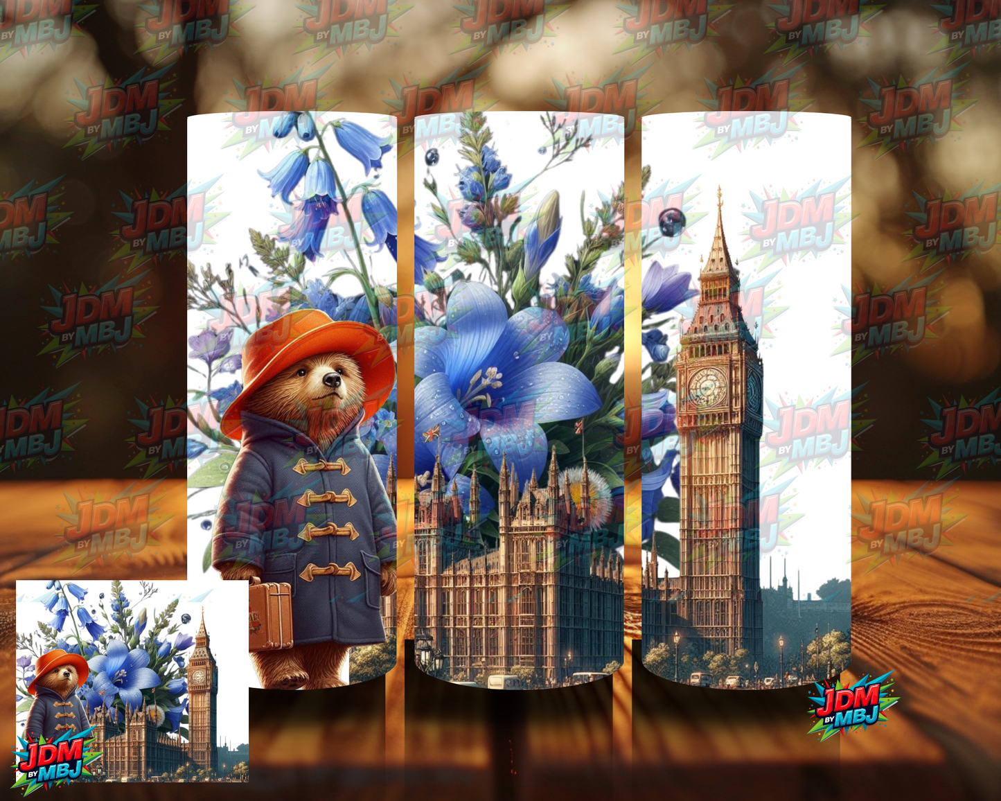 Inspired by Paddington Bear Sublimation Prints