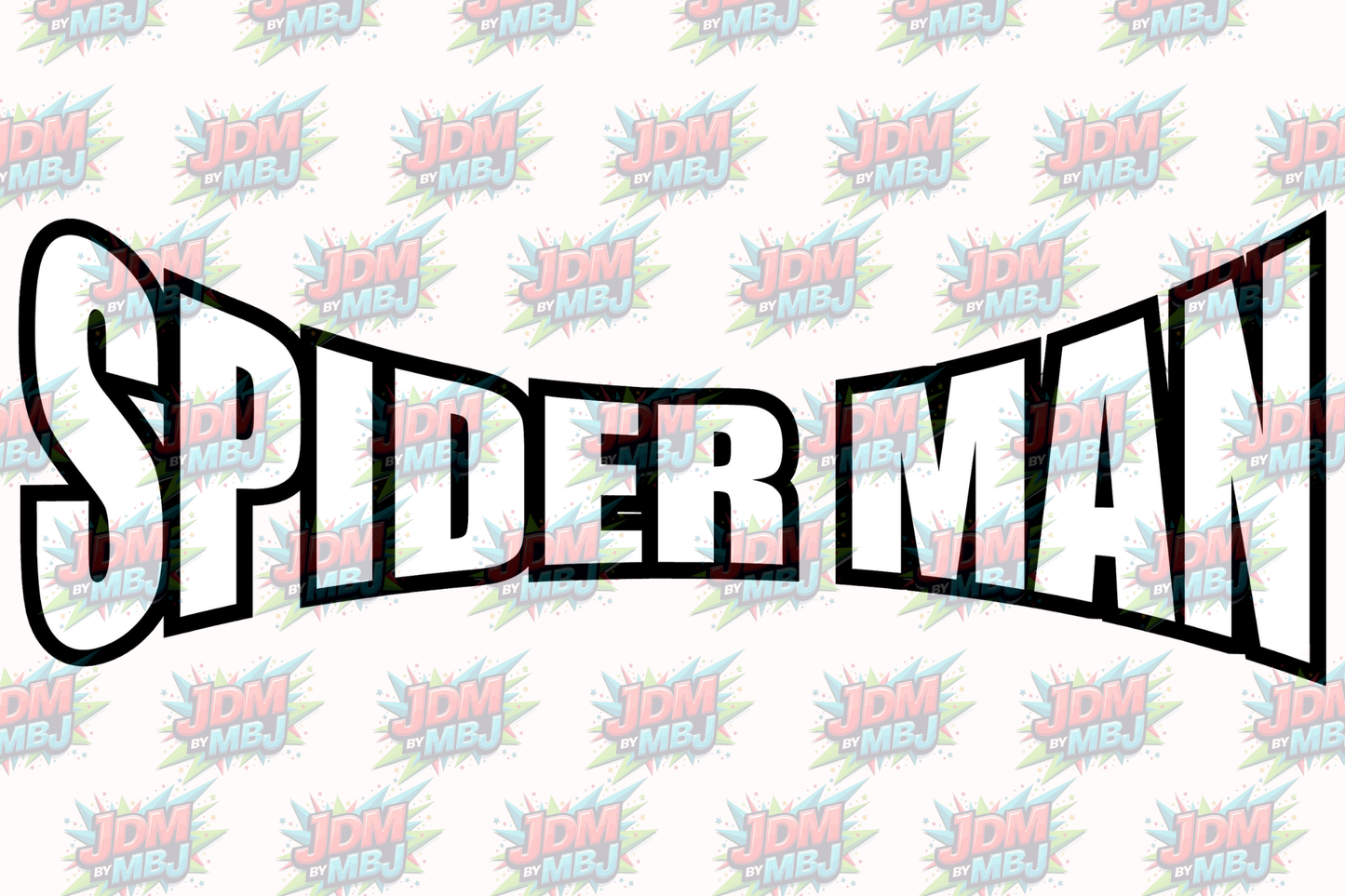 Spiderman "White" -  UV Wrap