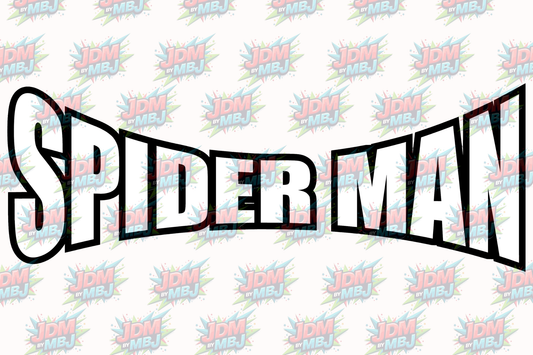 Spiderman "White" -  UV Wrap