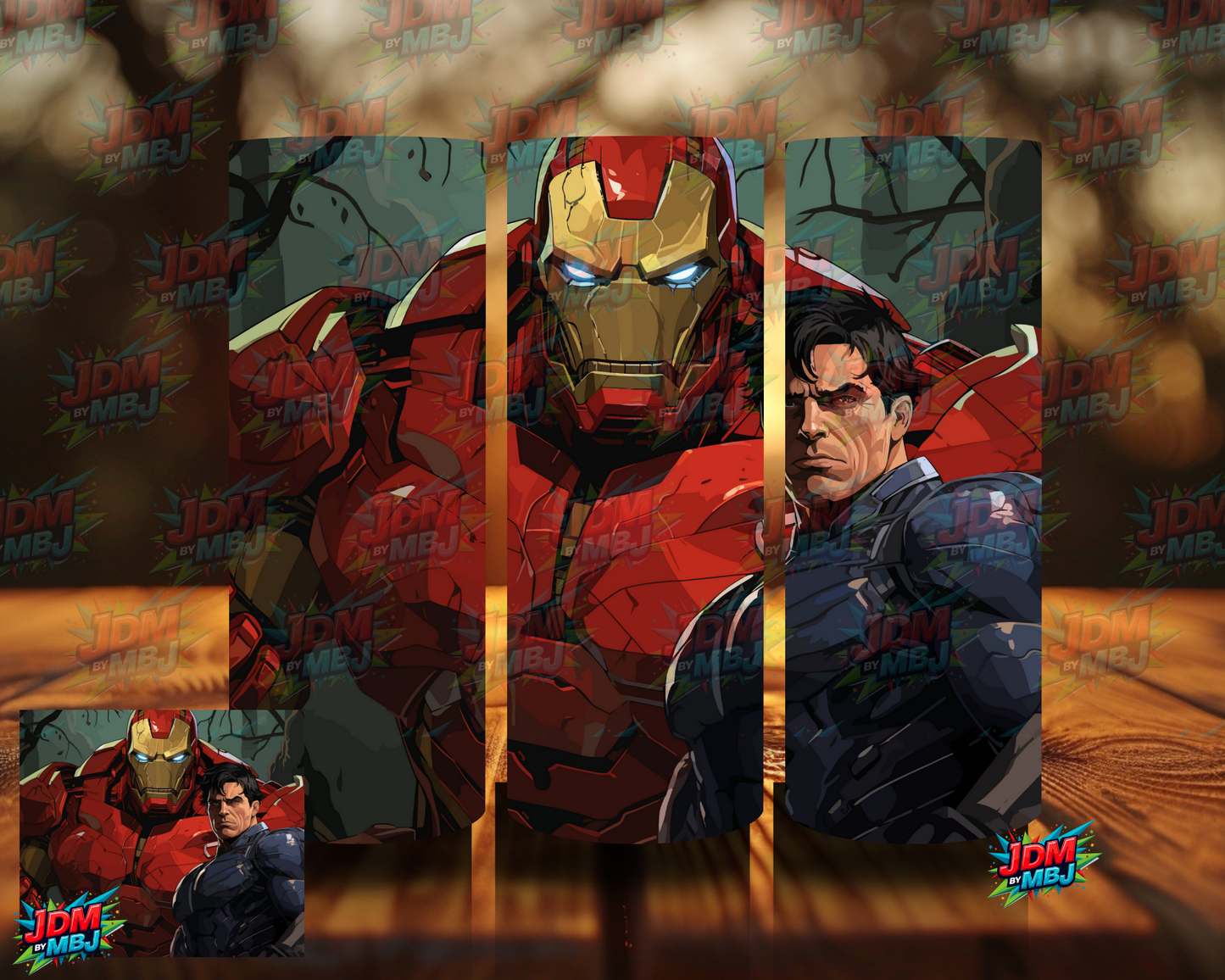 Inspired by Iron Man Sublimation Prints