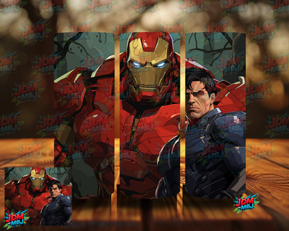 Inspired by Iron Man Sublimation Prints