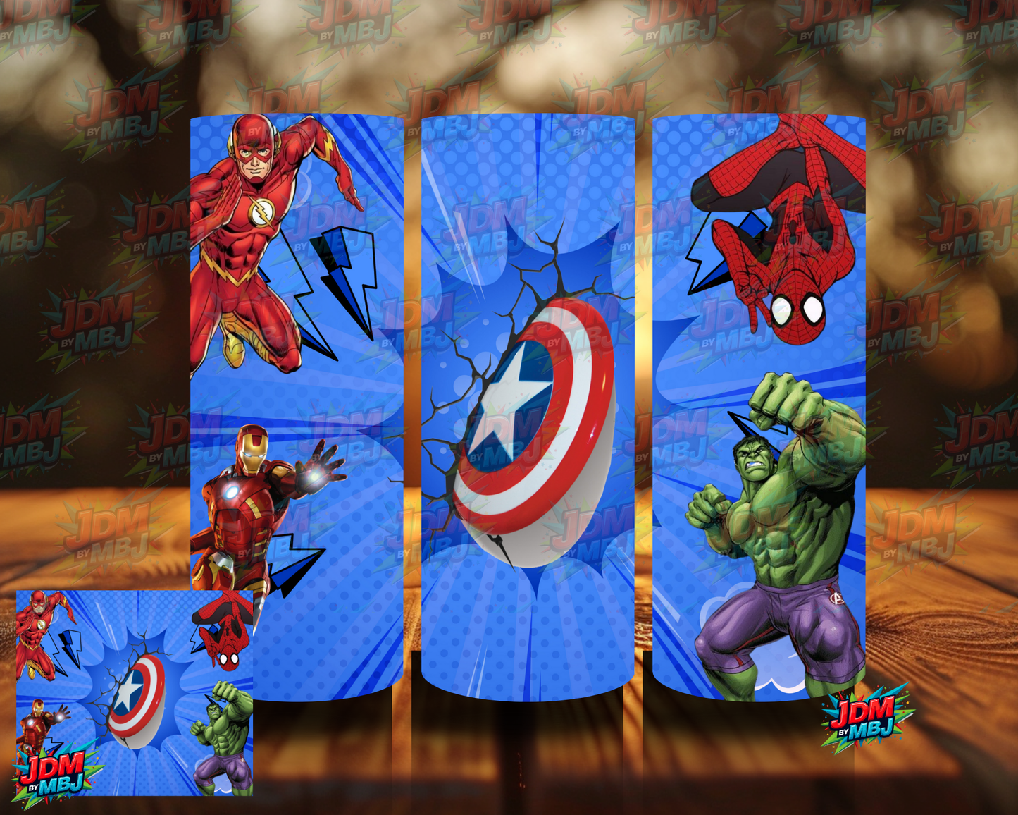 Inspired by Marvel Sublimation Prints