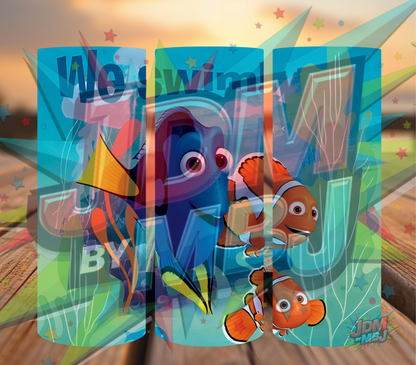 Inspirado en las impresiones de sublimación de Buscando a Nemo