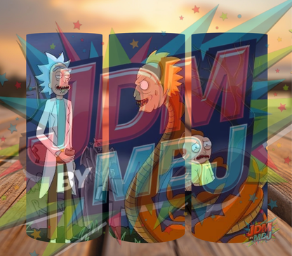 Inspirado en las impresiones de sublimación de Rick y Morty