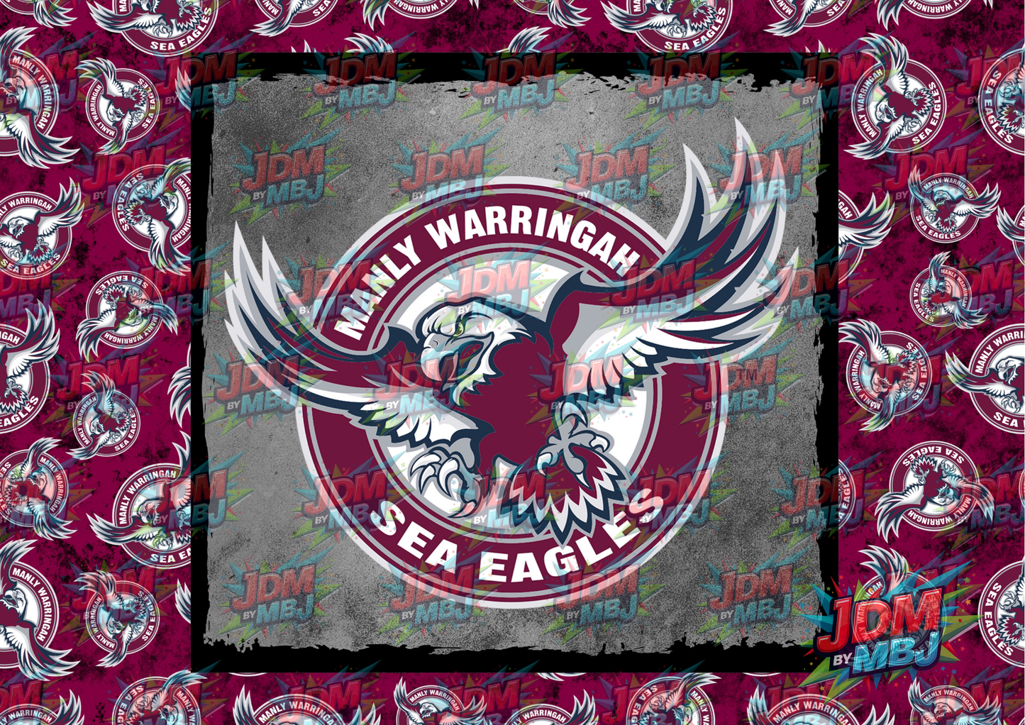 Inspired by NRL Cutting Board Sublimation Prints