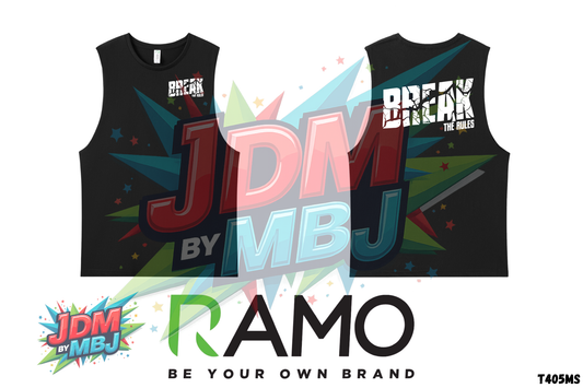 Break the Rules 'White' - Singlet