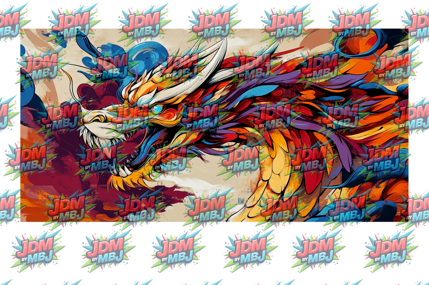 Inspired by Dragons Sublimation Prints