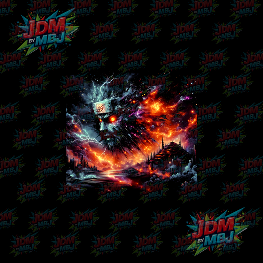 Iron On - Naruto 'Halftone' DTF