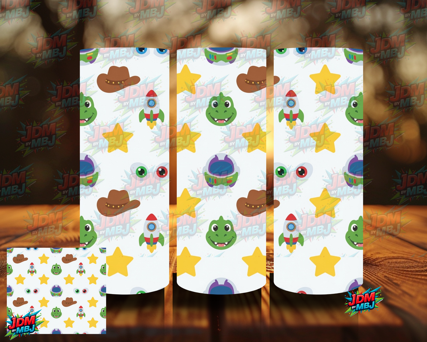 Inspired by Toy Story Patten Sublimation Prints