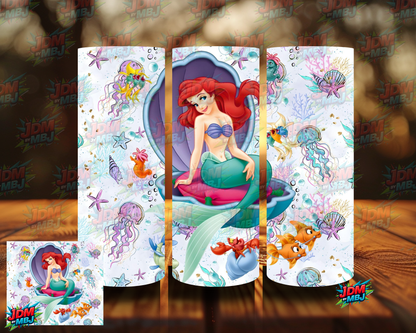 Inspired by The Little Mermaid Sublimation Prints