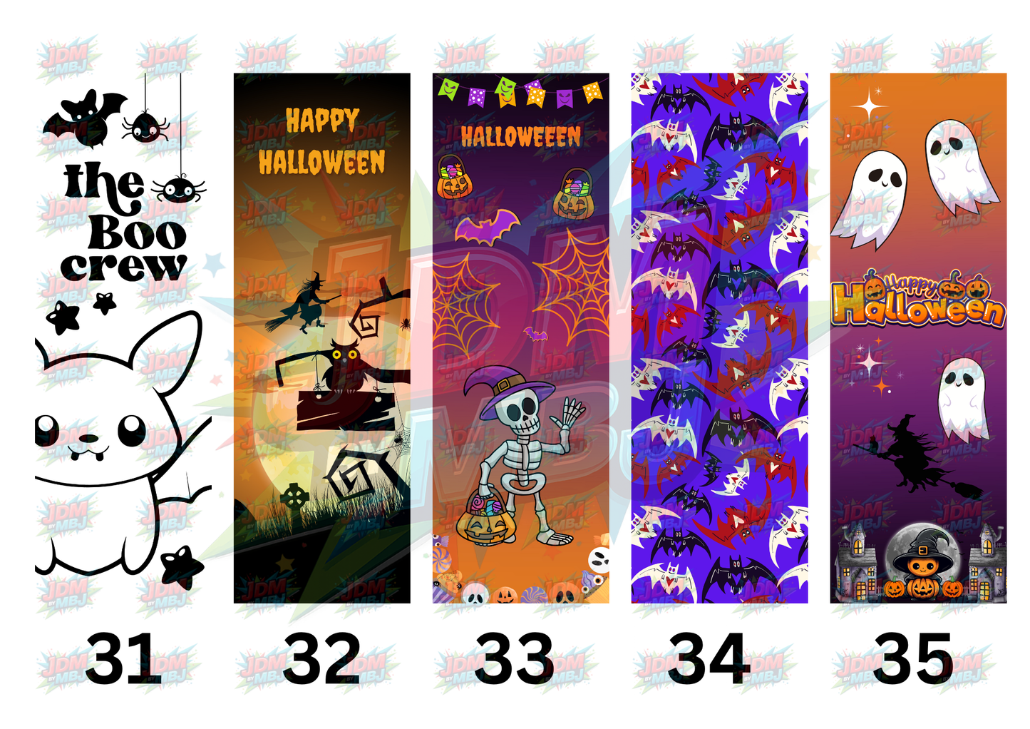 Inspired by Halloween [Bookmark/Pen] Sublimation Prints [V2]