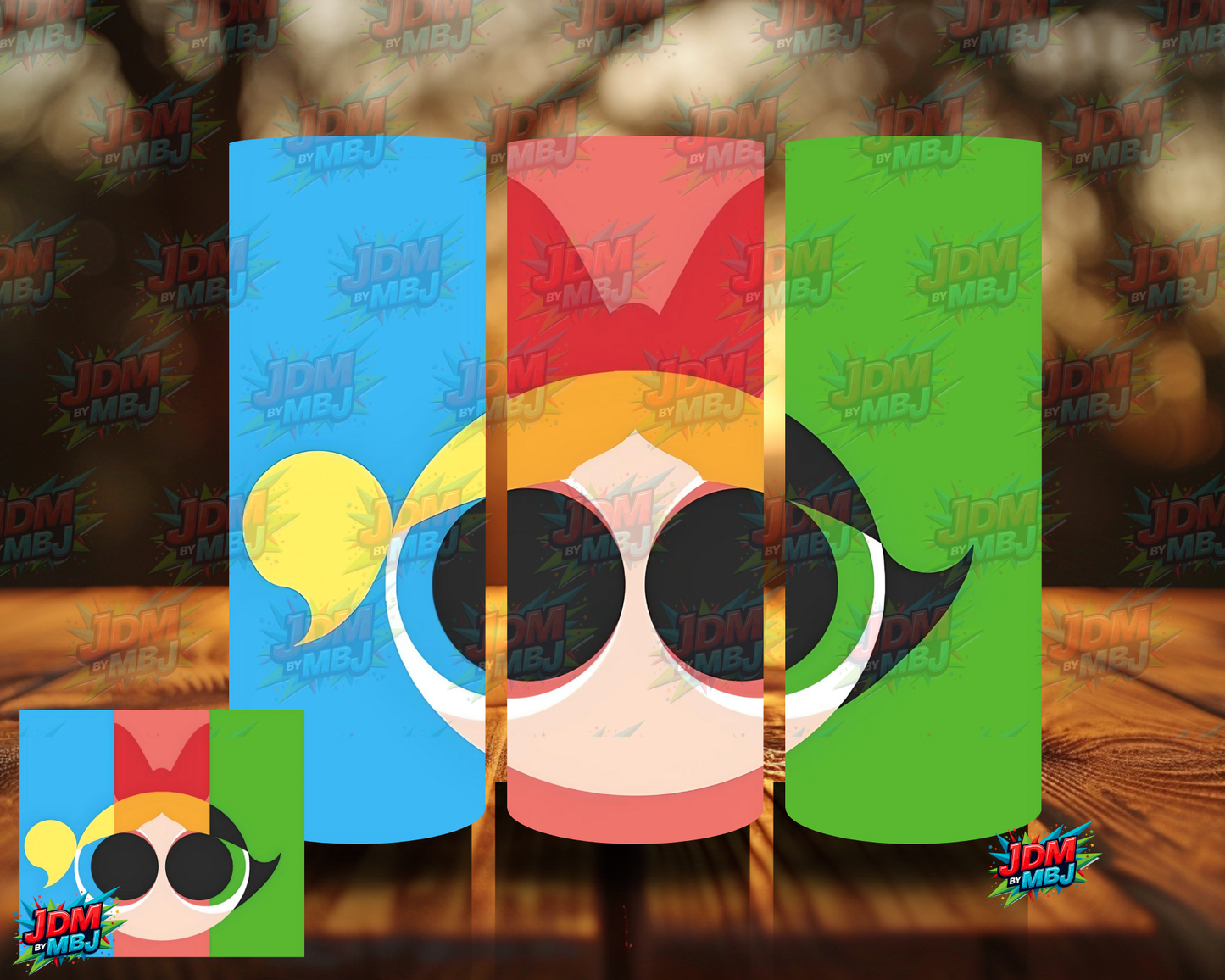 Inspired by Power Puff Girls Sublimation Prints