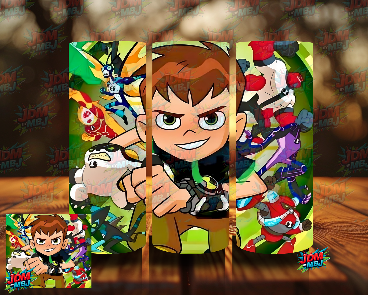 靈感來自《Ben 10》昇華印花