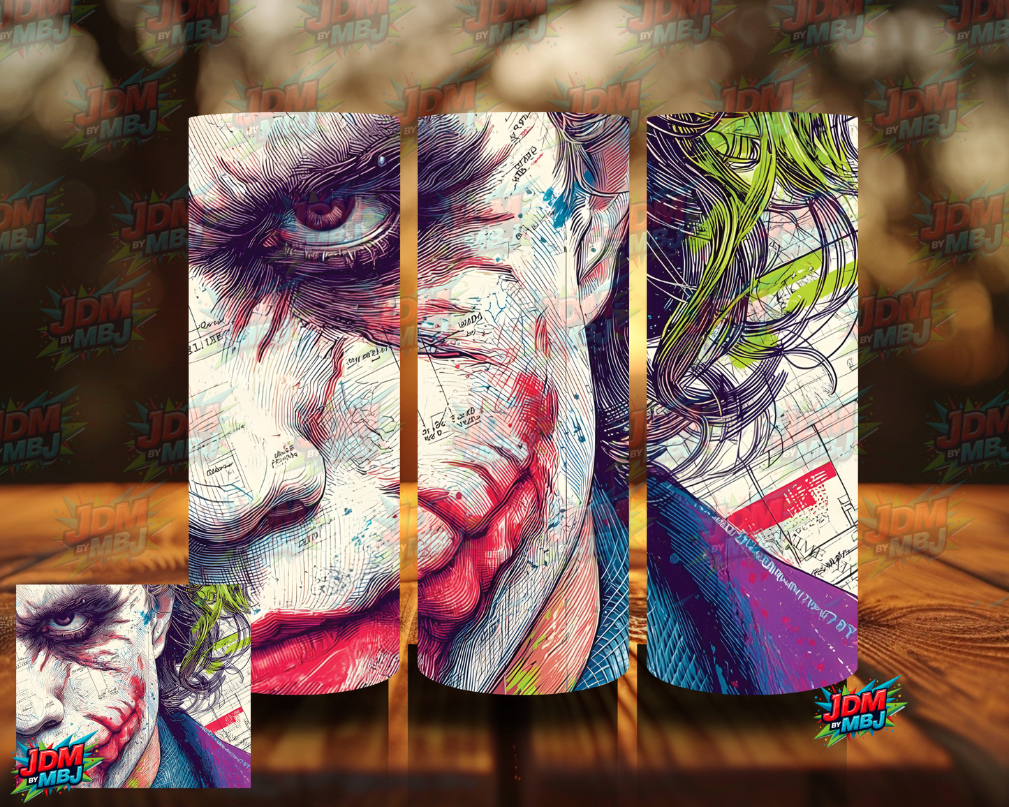 Inspired by Joker Sublimation Prints