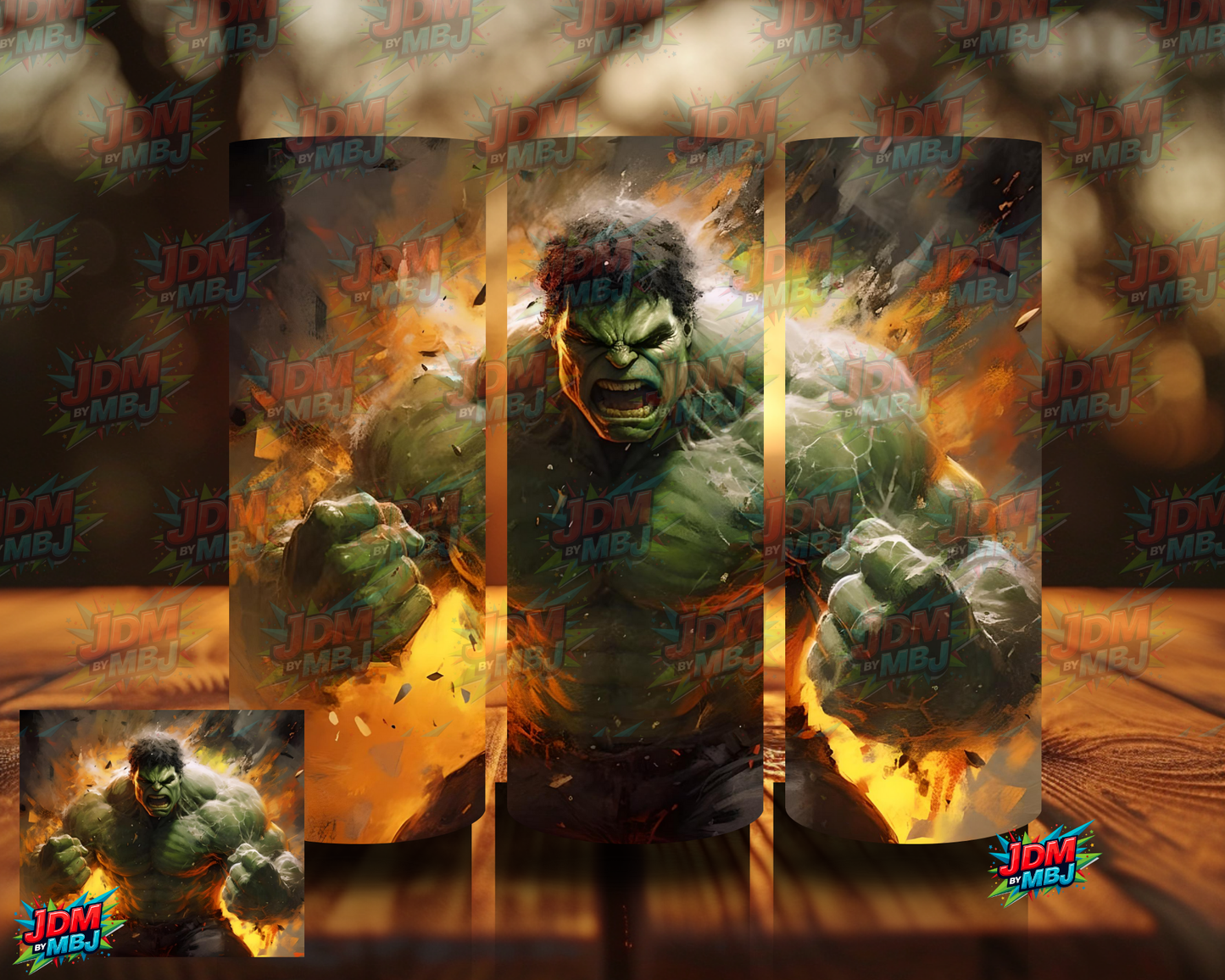 Inspired by Hulk Sublimation Prints