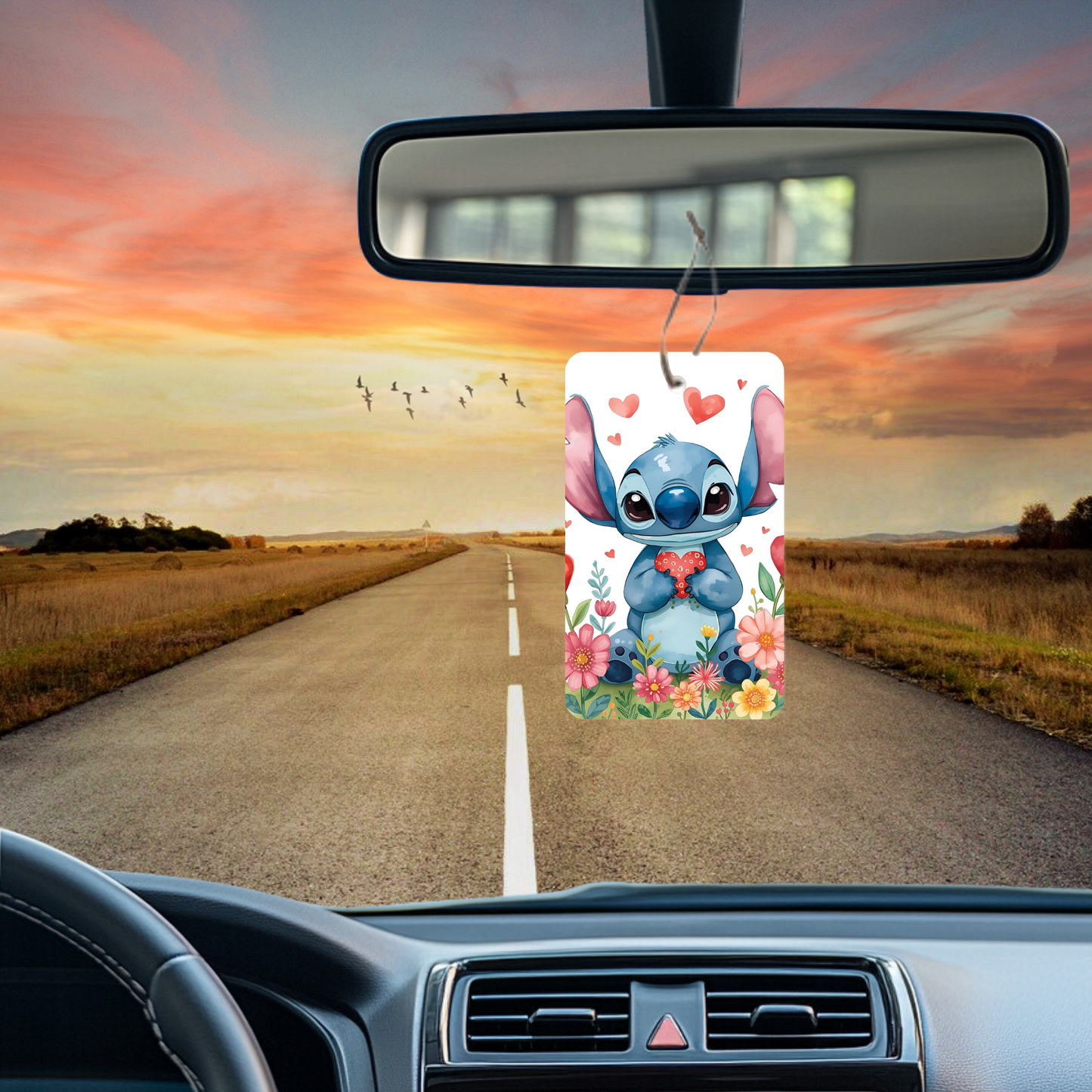 Inspired by Stitch Car Air Freshener Sublimation Prints