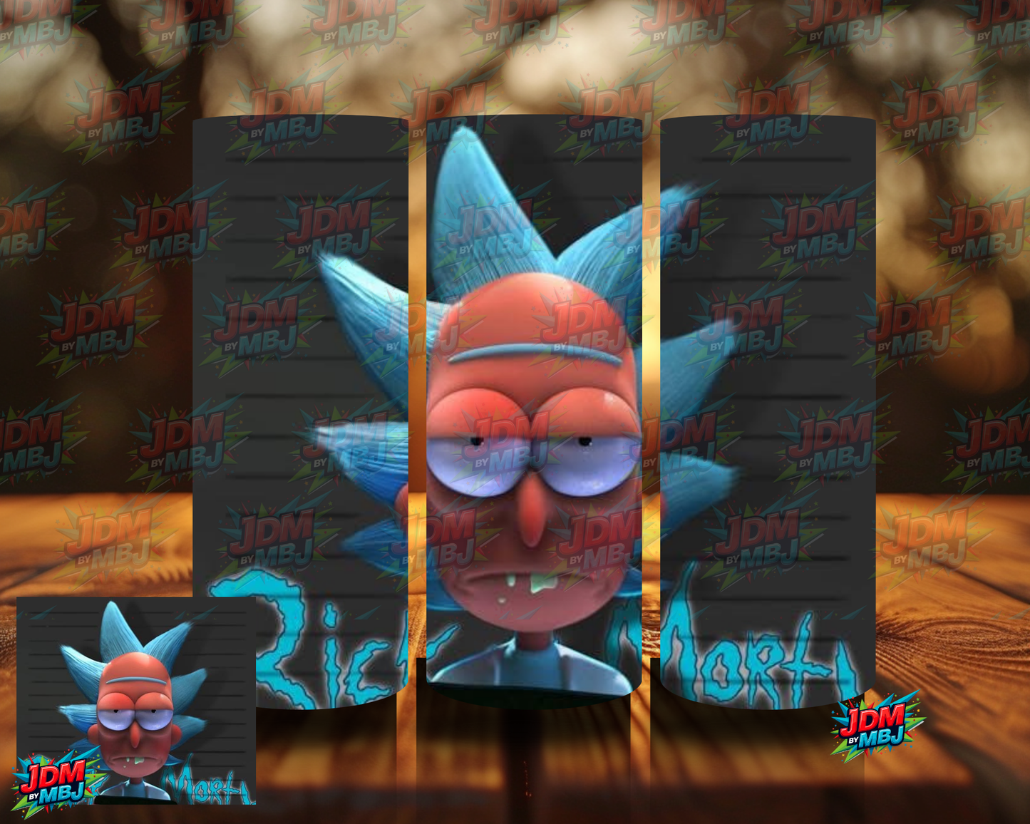 Inspired by Rick & Morty Sublimation Prints