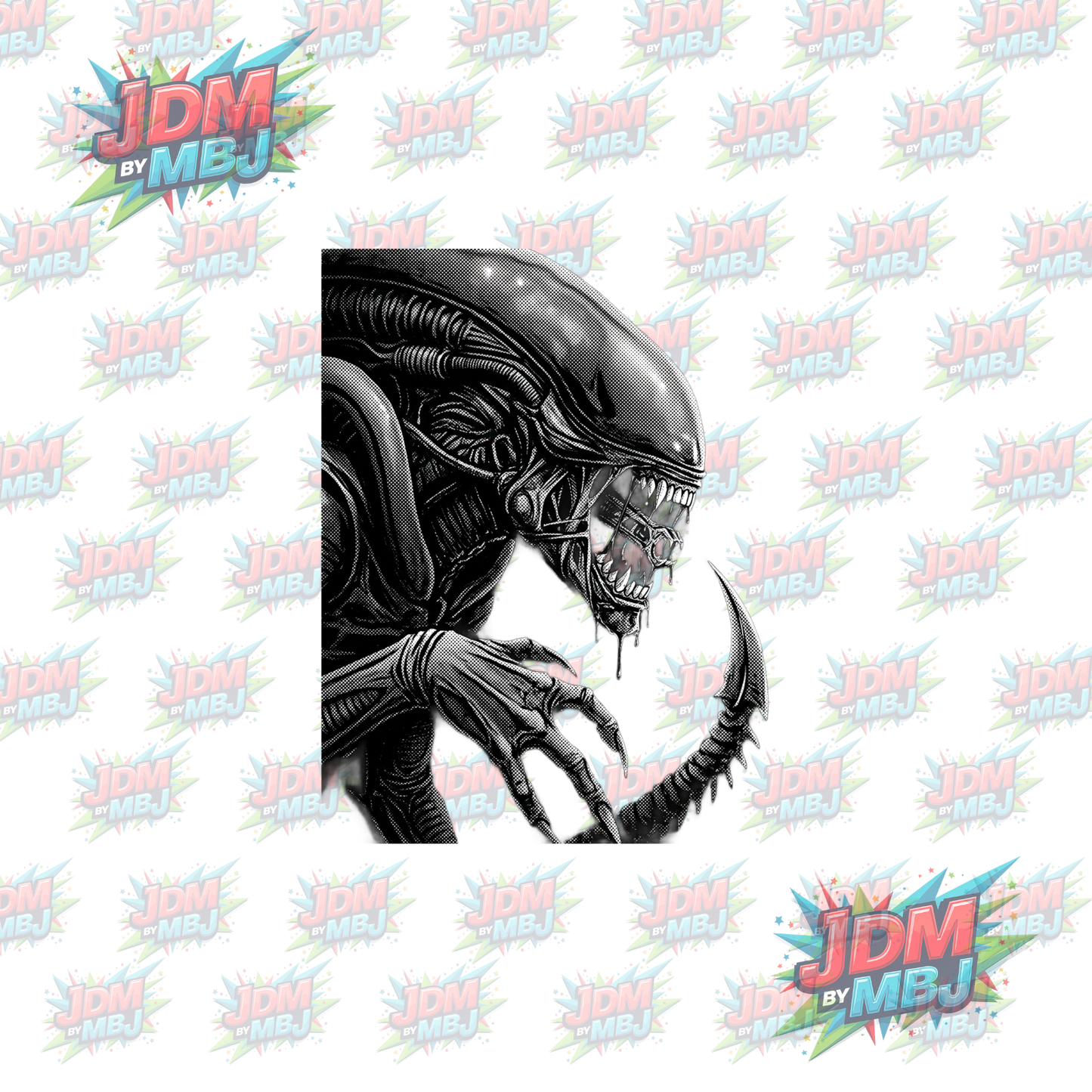 Iron On - Horror 'Halftone' DTF