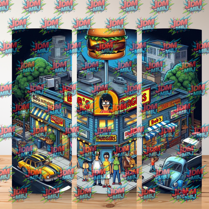 Inspired by Bob's Burgers Sublimation Prints