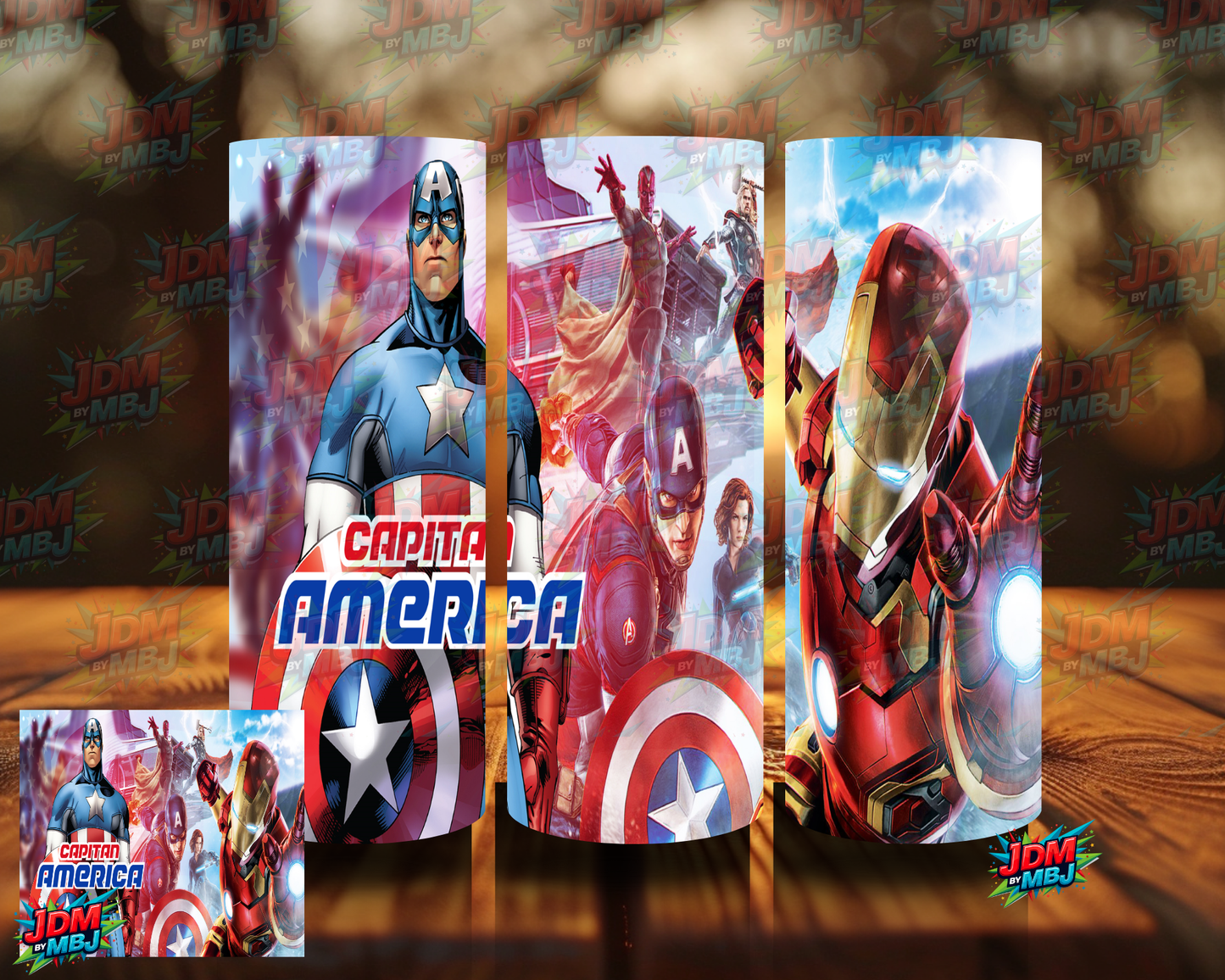 Inspired by Captain America Sublimation Prints