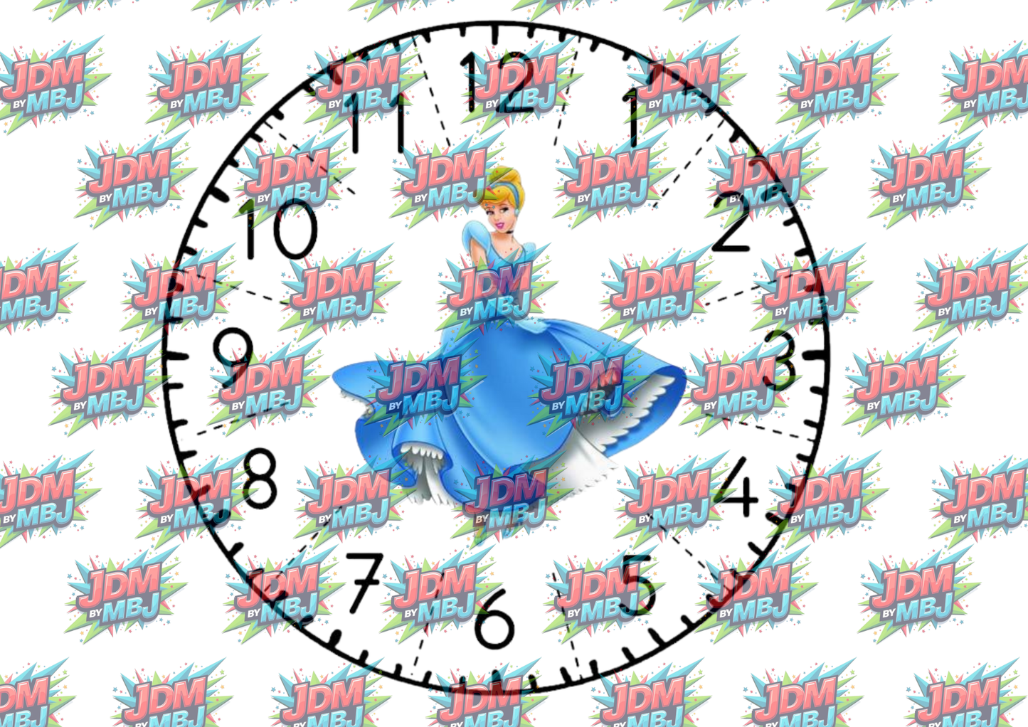 Clock Sublimation Prints- Inspired by Disney, Stitch & More