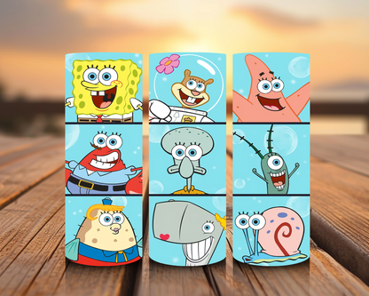 Inspired by Sponge Bob Square Pants Sublimation Prints