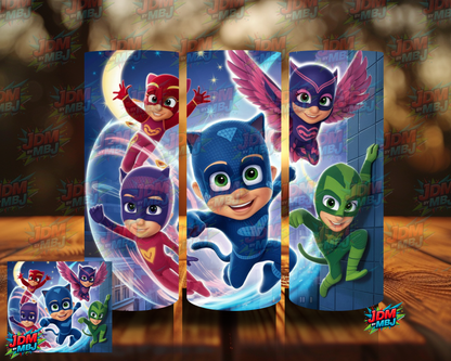 Inspired by PJ Mask Sublimation Prints