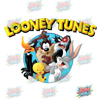 Pegatina termoadhesiva de Looney Tunes (25 cm)