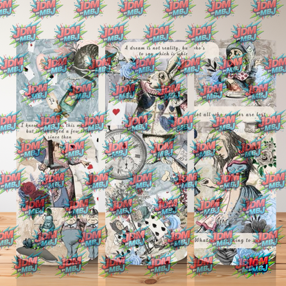 Inspired by Alice In Wonderland Sublimation Prints