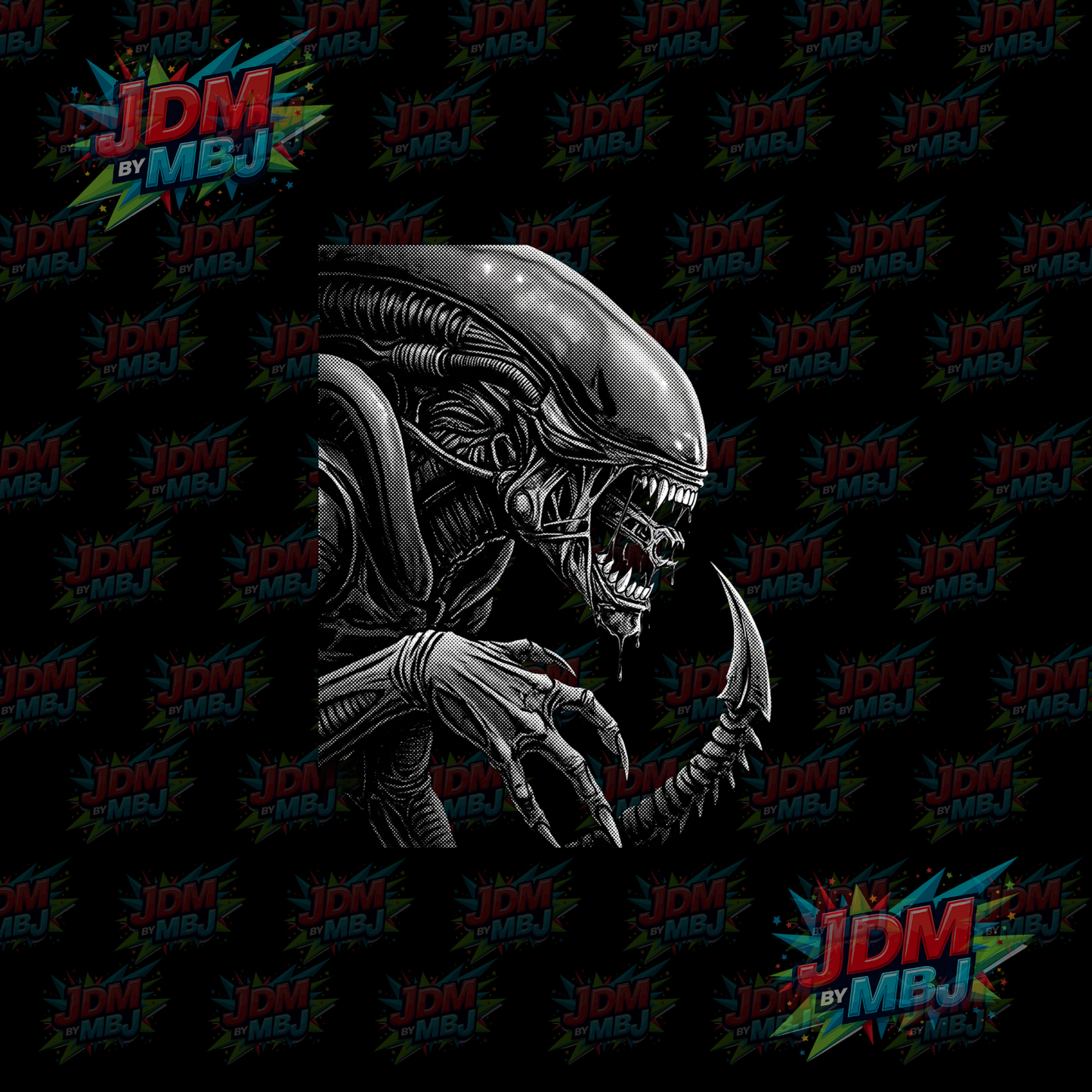 Iron On - Horror 'Halftone' DTF