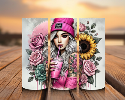 Inspirado en las impresiones de sublimación de Tattoo Girl