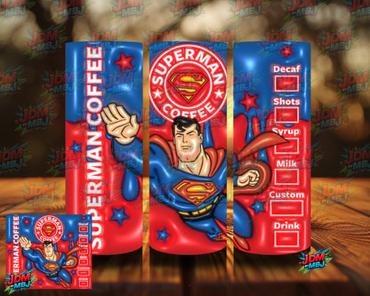 Bubble Style "Coffee" Sublimation Prints