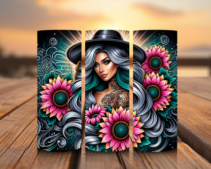 Inspirado en las impresiones de sublimación de Tattoo Girl