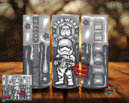 Bubble Style "Coffee" Sublimation Prints