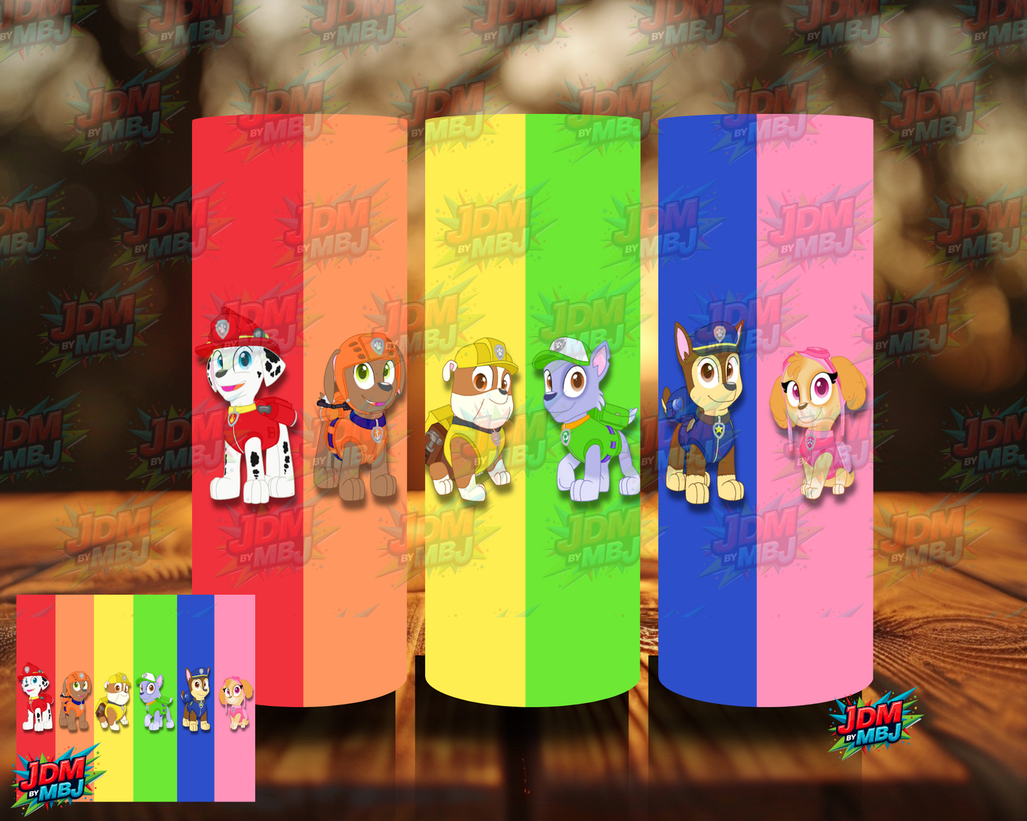 Inspired by Paw Patrol Sublimation Prints