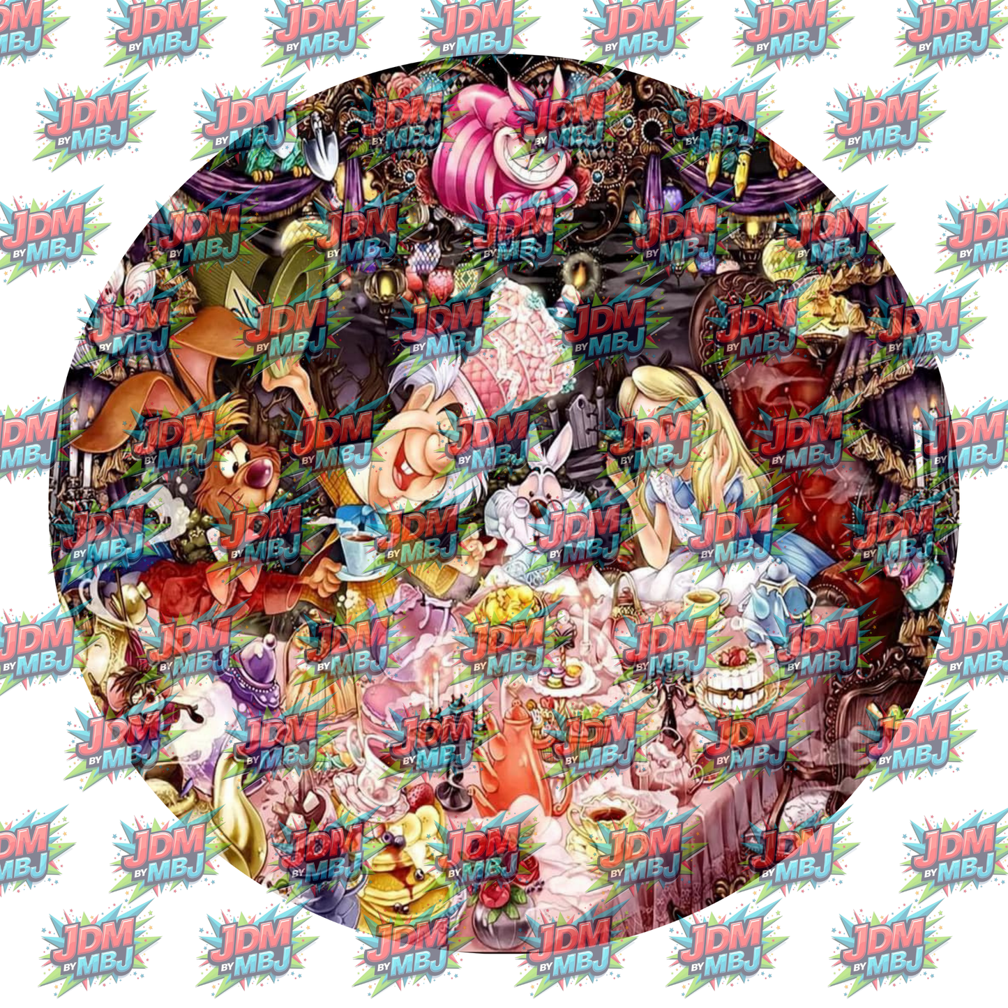 Car Coaster Sublimation Prints (8 to a page)