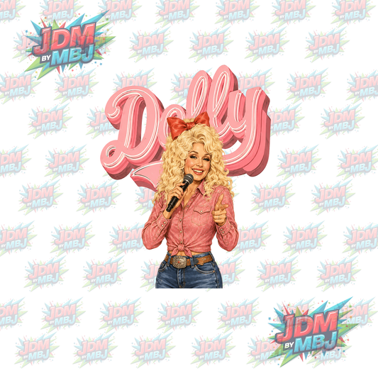 Iron On - Dolly Parton DTF