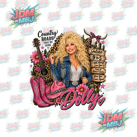Iron On - Dolly Parton DTF