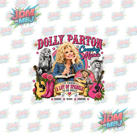 Iron On - Dolly Parton DTF