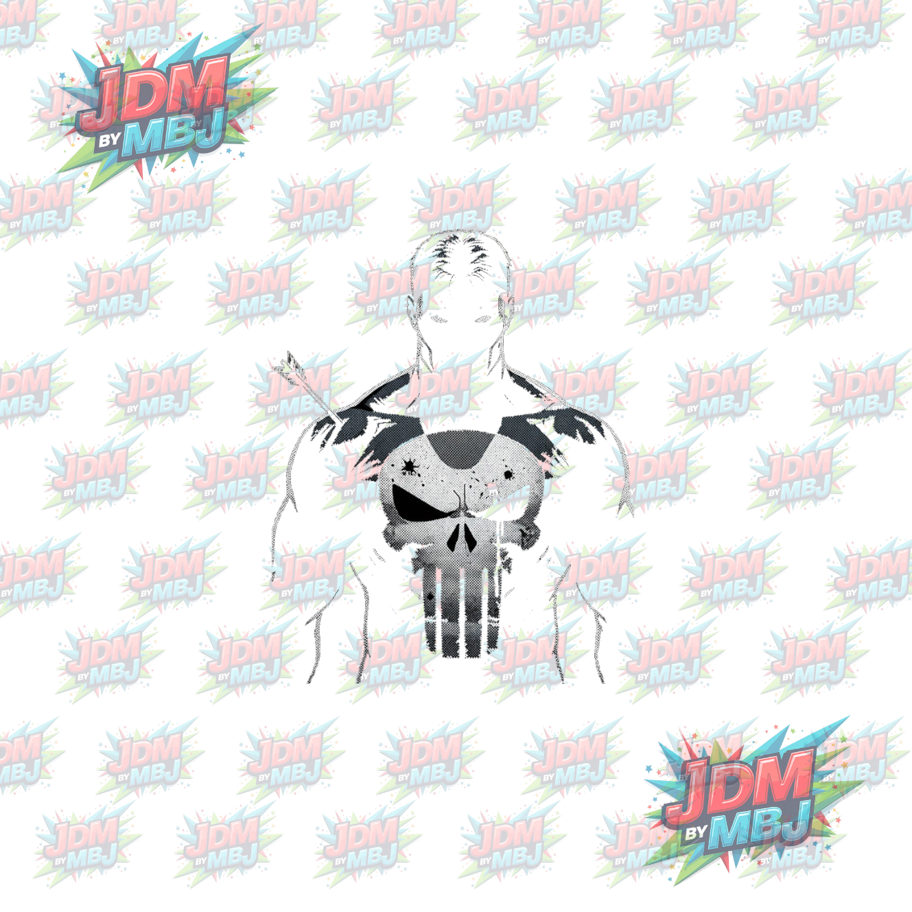 Iron On - Marvel/DC Halftone DTF