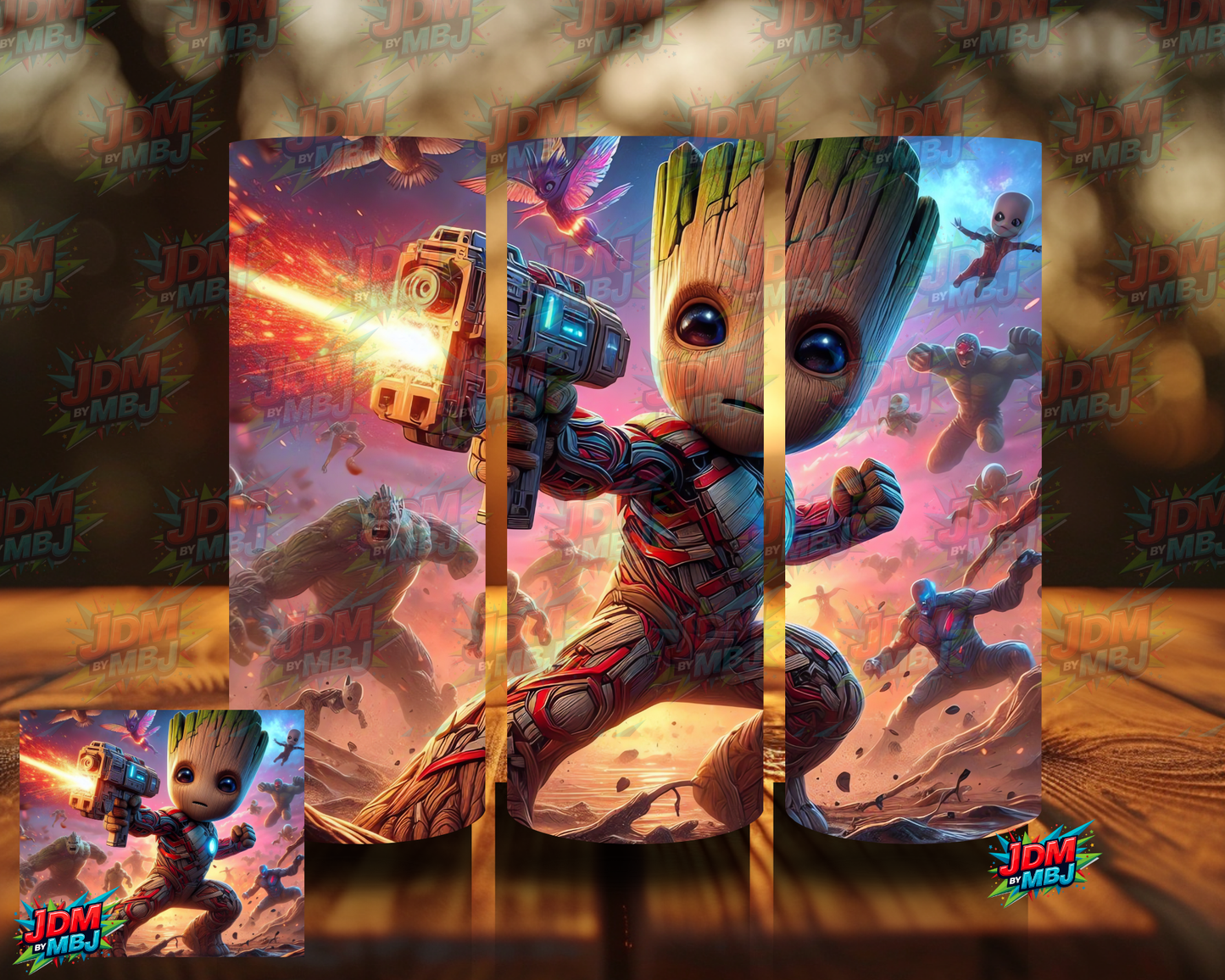 Inspired by Groot Volume 2 Sublimation Prints