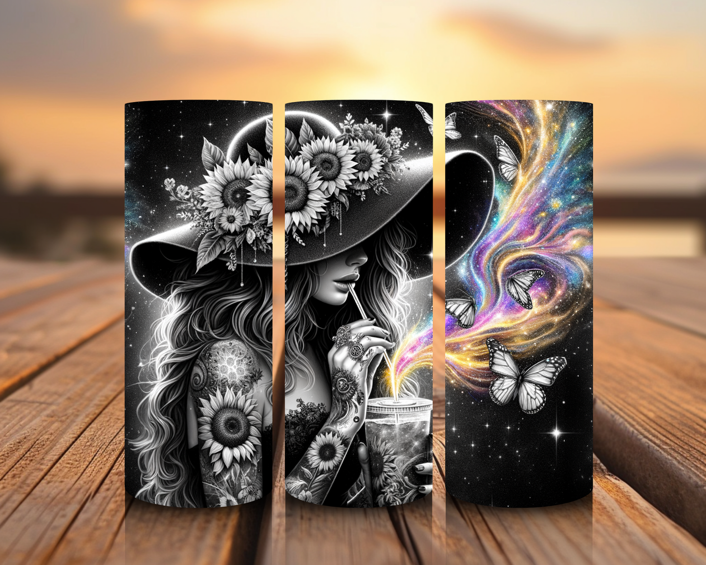 Inspirado en las impresiones de sublimación de Tattoo Girl