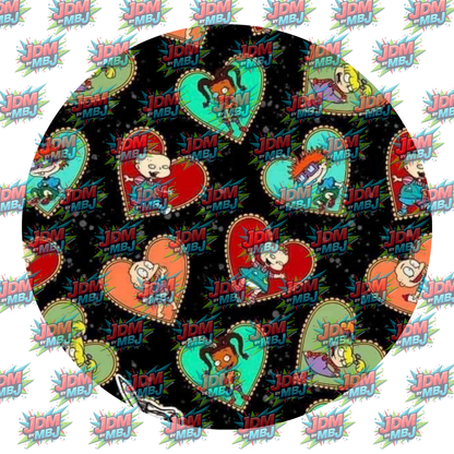 Car Coaster Sublimation Prints (8 to a page)