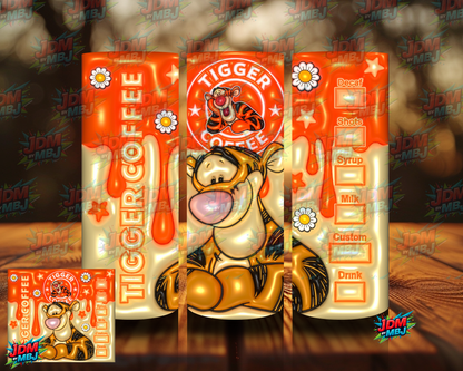 Bubble Style "Coffee" Sublimation Prints